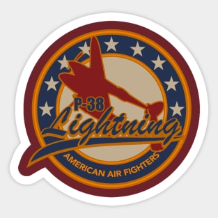 P-38 Lightning Sticker